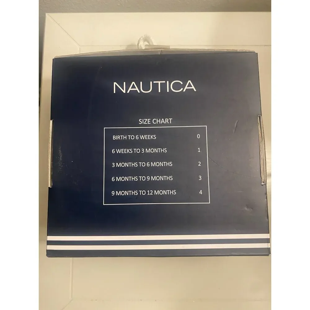 Nautica TNAUTICA T NAUTICA Tiny Towhee Athletic Mesh Sneakers Hook & Loop US 2 M